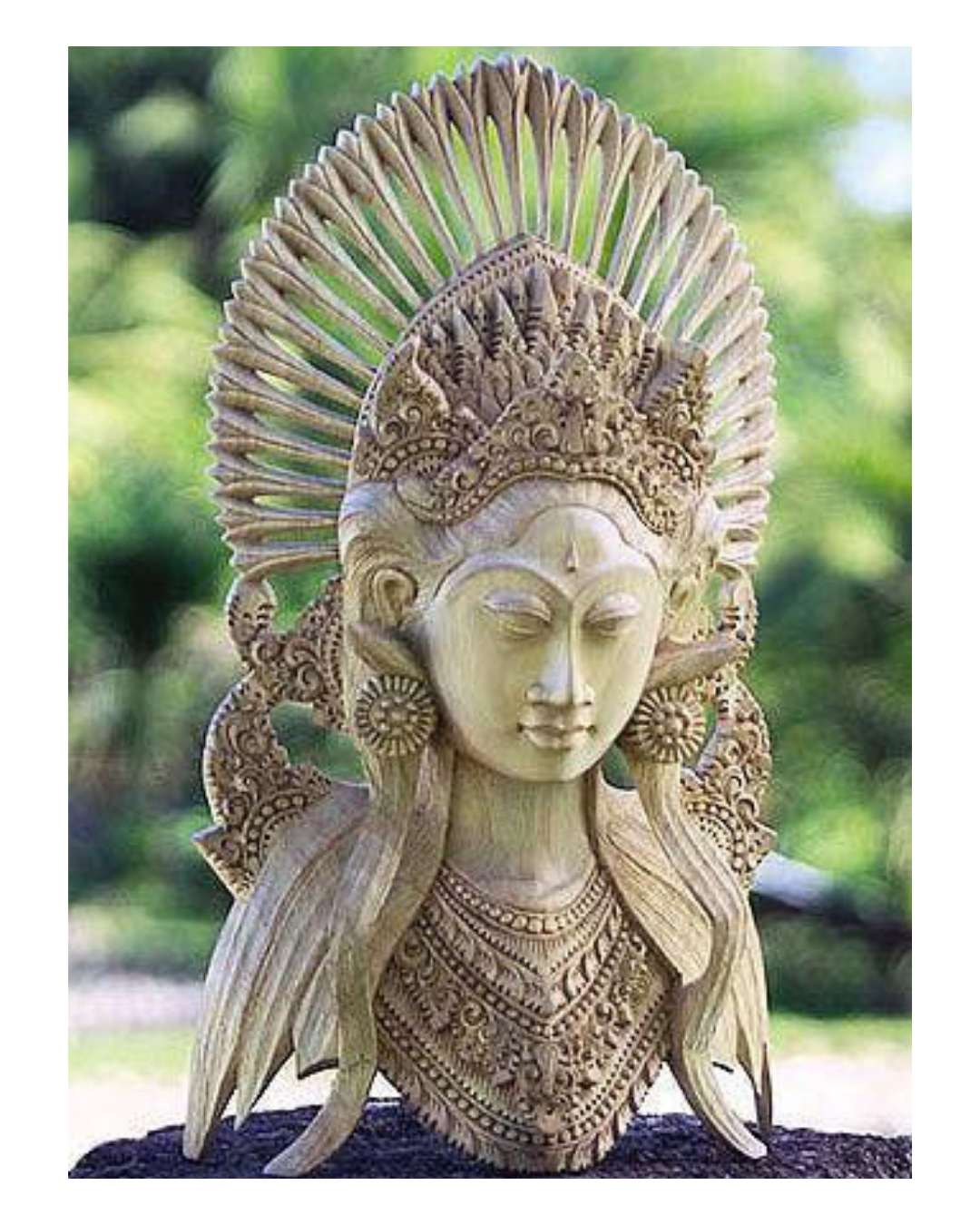 Balinese Goddess Sculpture